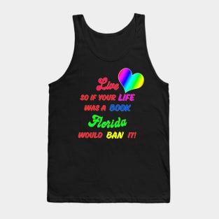 Book Banning Life Tank Top